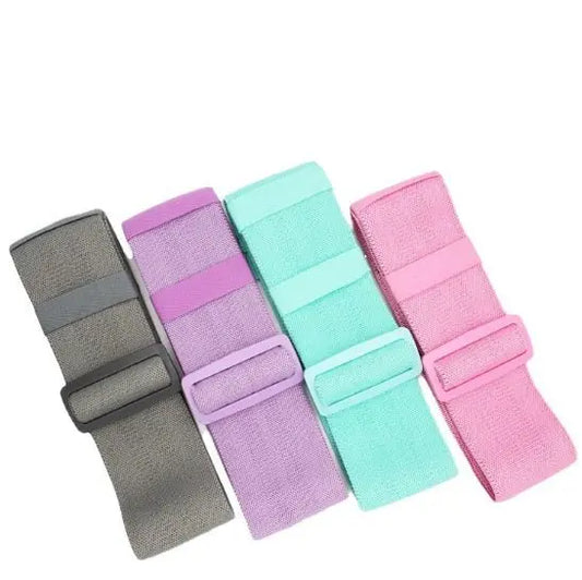 Adjustable Fitness Stretch Training Booty Bands Elastic Resistance Bands - ThriveMinded & WellHaven Co