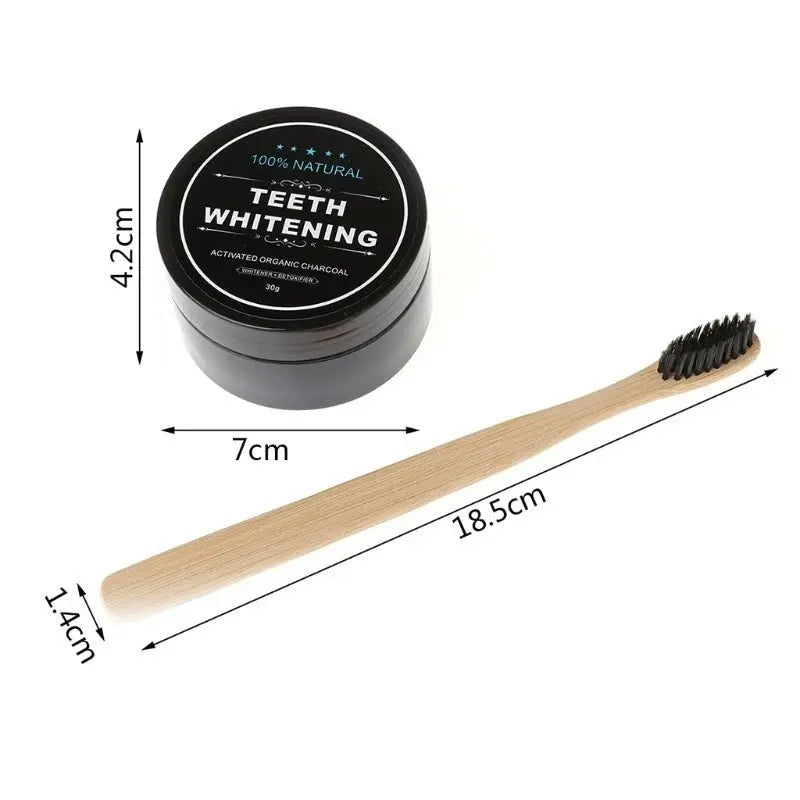 Bamboo Charcoal Toothbrush Set - ThriveMinded & WellHaven Co