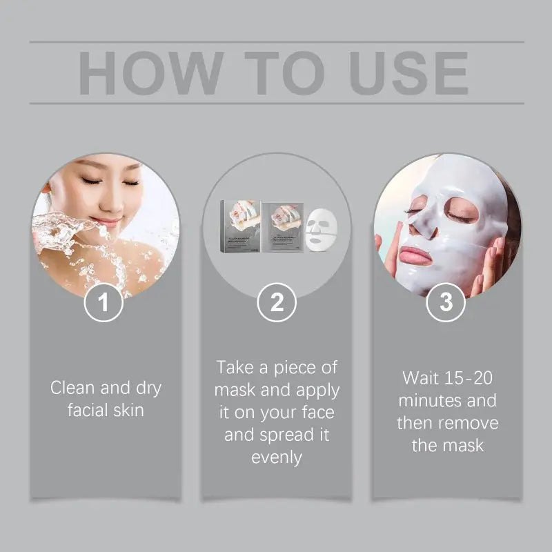 Bio Collagen True Deep Mask, Collagen Mask Overnight, Facial Care Collagen Mask - ThriveMinded & WellHaven Co