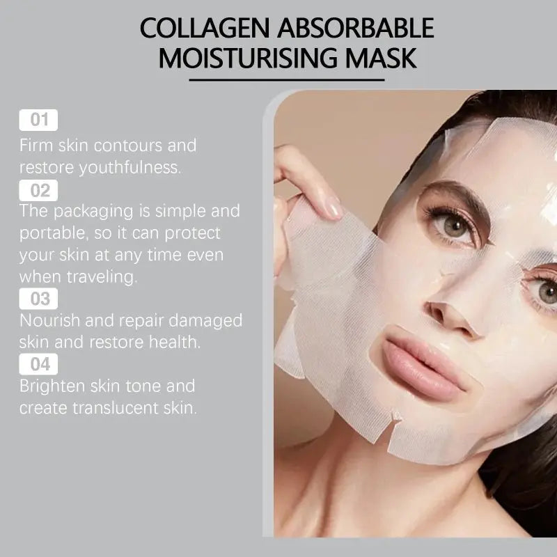Bio Collagen True Deep Mask, Collagen Mask Overnight, Facial Care Collagen Mask - ThriveMinded & WellHaven Co