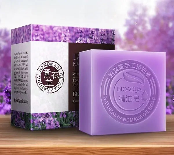 BIOAQUA Natural Organic Herbal Essential Oil Handmade Soap - ThriveMinded & WellHaven Co