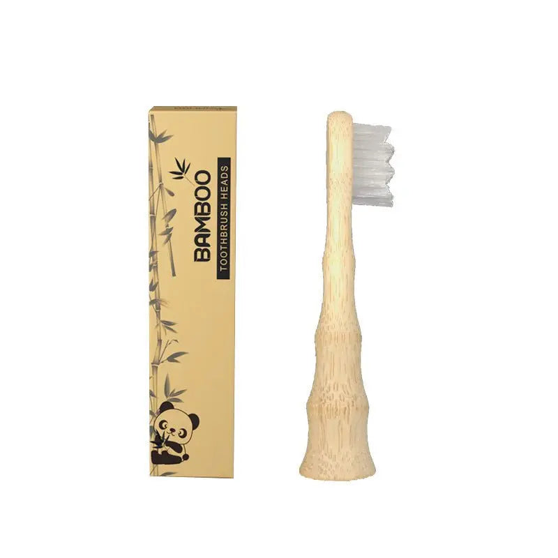 Biodegradable Organic Bamboo Electric Toothbrush Head - ThriveMinded & WellHaven Co