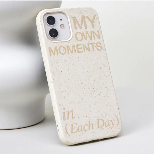 Biodegradable Straw Environmental Protection Phone Case Protector - ThriveMinded & WellHaven Co