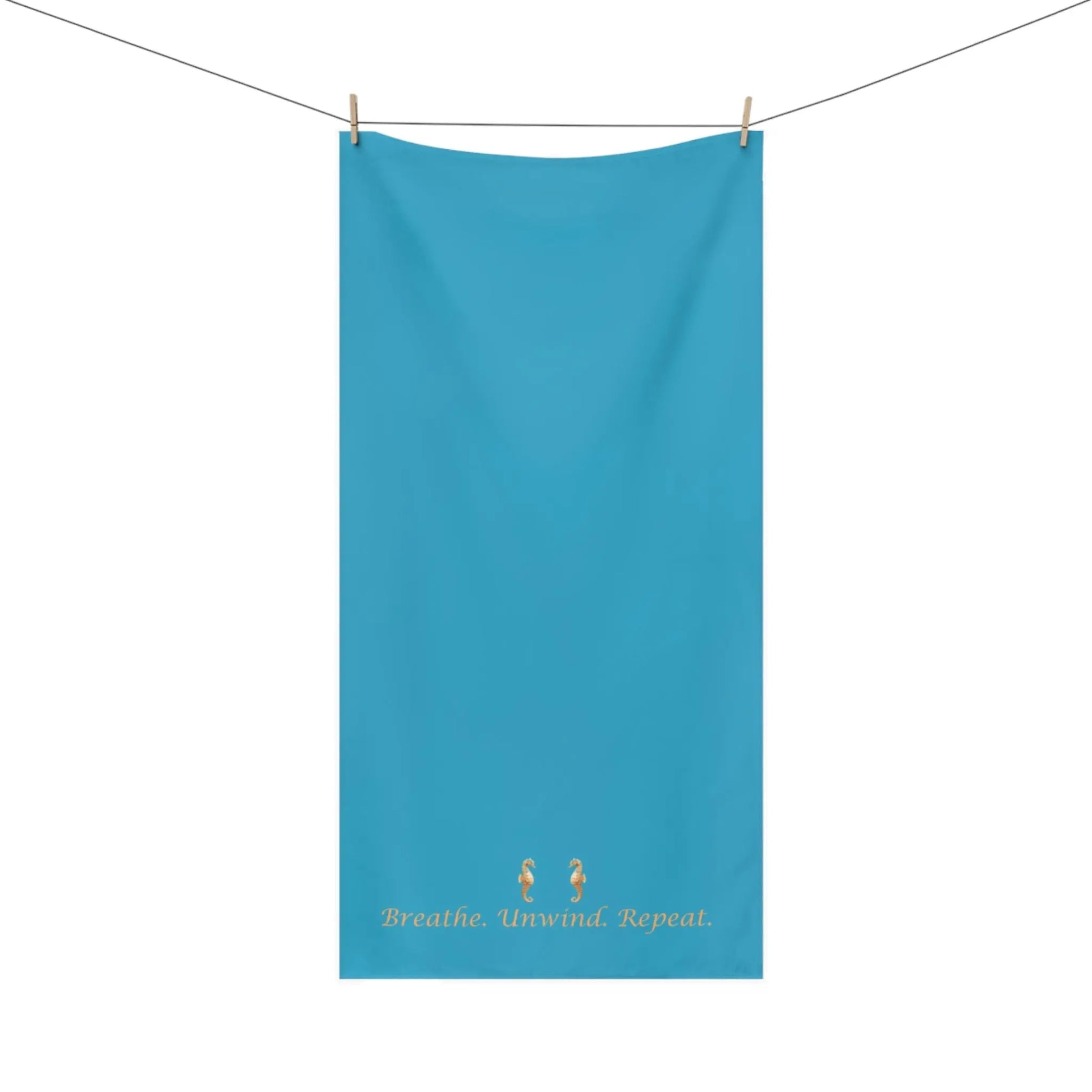 Breathe. Unwind. Repeat." Mink - Cotton Bath Towel – Soft, Luxurious & Spa - Like Comfort - ThriveMinded & WellHaven Co