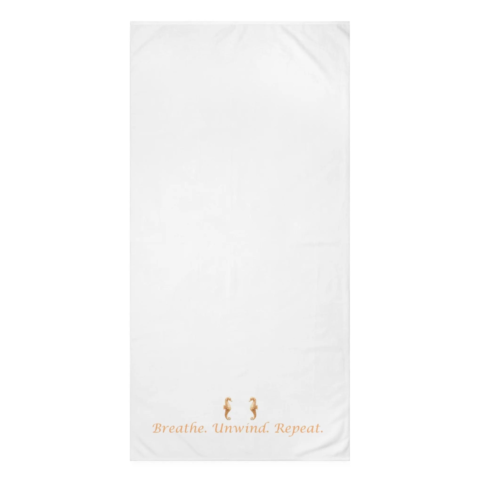 Breathe. Unwind. Repeat." Mink - Cotton Bath Towel – Soft, Luxurious & Spa - Like Comfort - ThriveMinded & WellHaven Co