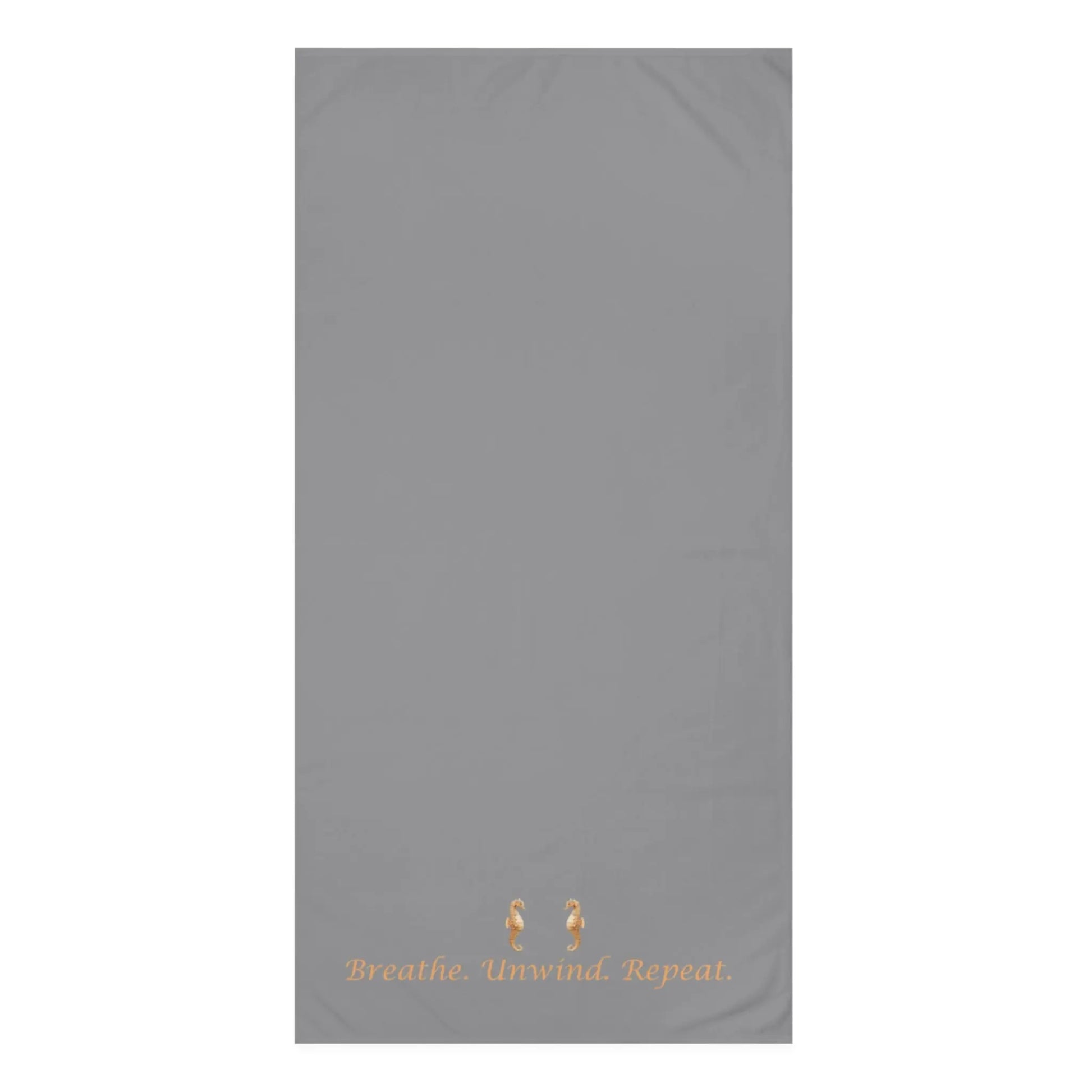 Breathe. Unwind. Repeat." Mink - Cotton Bath Towel – Soft, Luxurious & Spa - Like Comfort - ThriveMinded & WellHaven Co