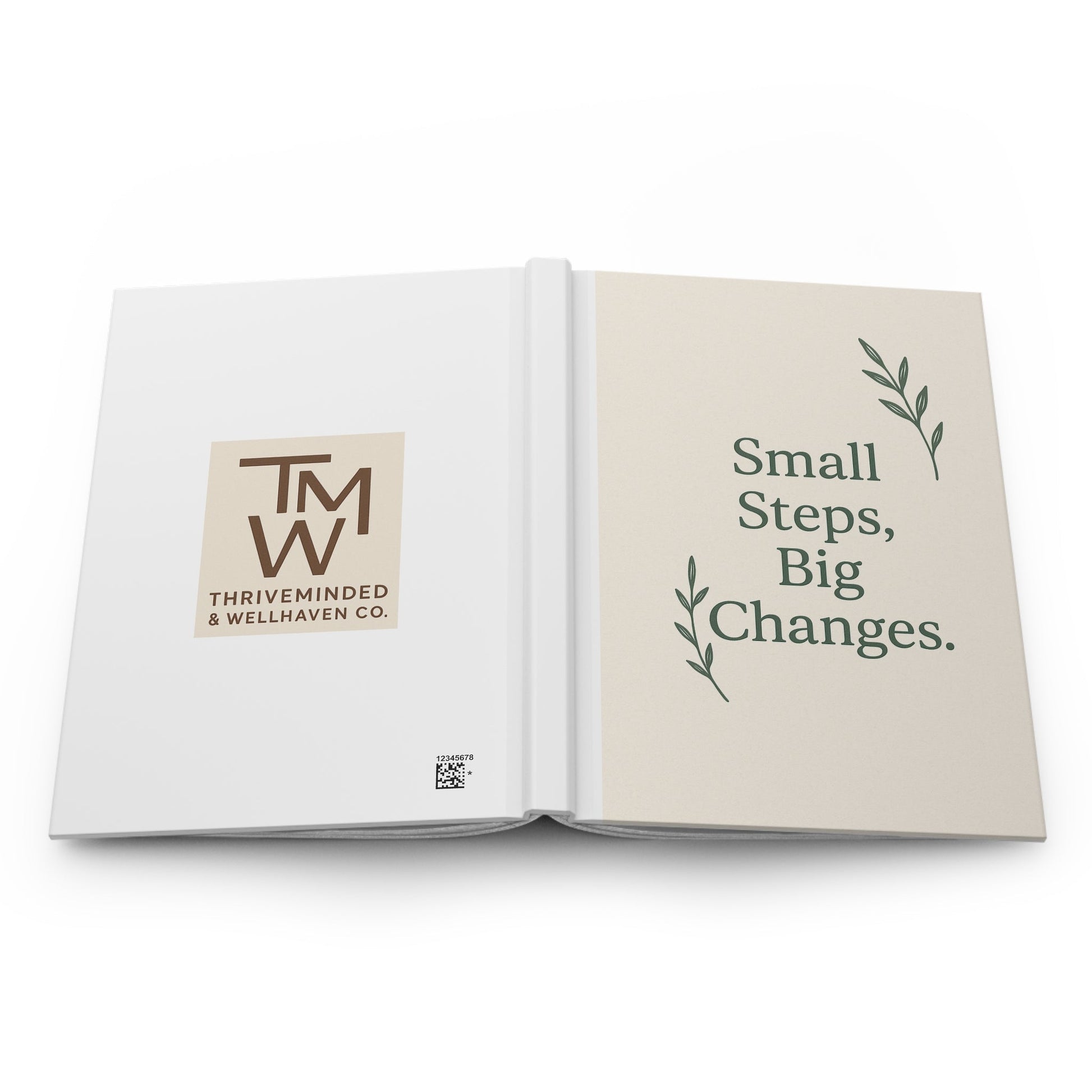 Eco - Friendly Hardcover Journal for Mindfulness & Growth - ThriveMinded & WellHaven Co