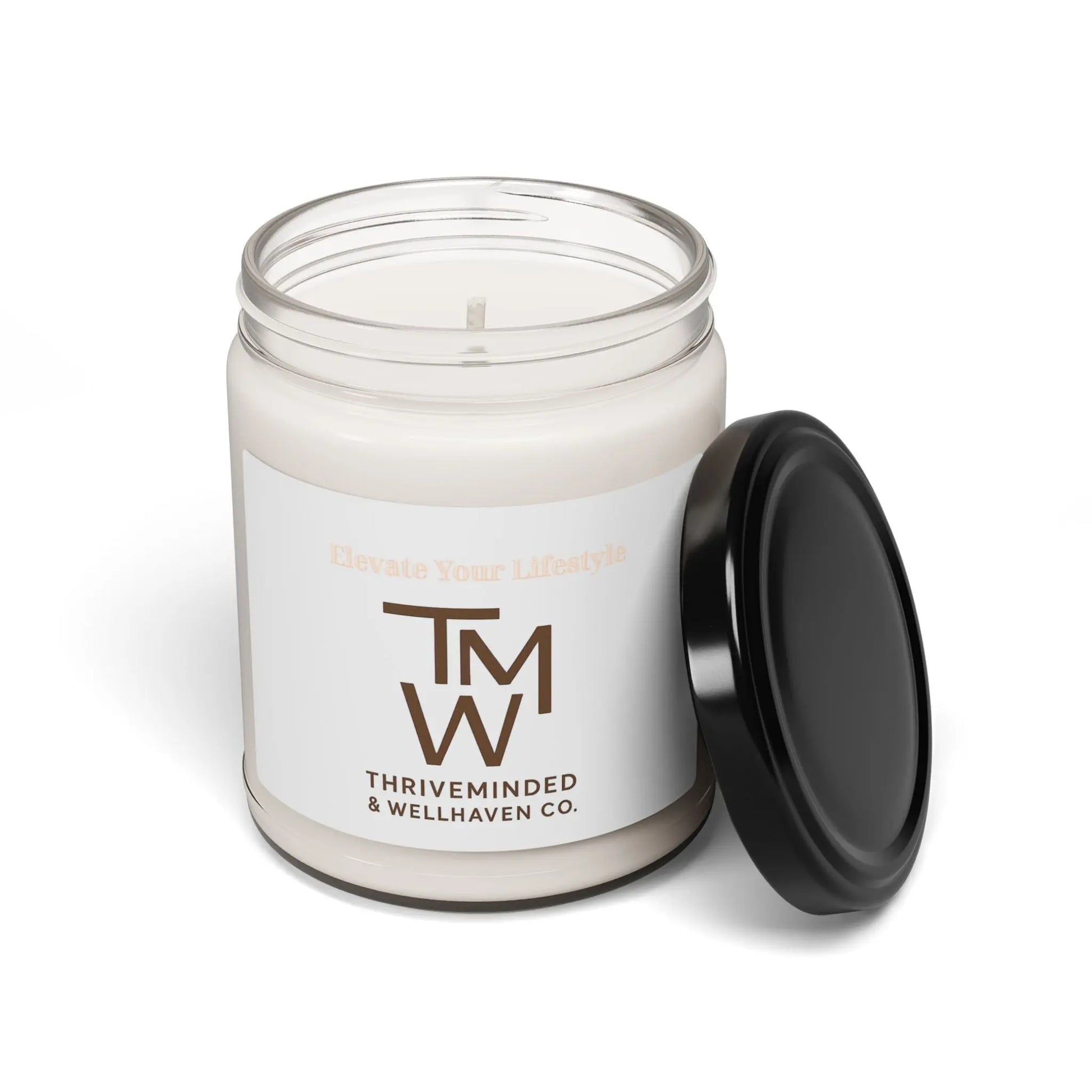 Eco - Friendly Scented Soy Candle | ThriveMinded & WellHaven Co | Hand - Poured Aromatherapy Candle | Natural Soy Wax | Sustainable Gift Idea - ThriveMinded & WellHaven Co