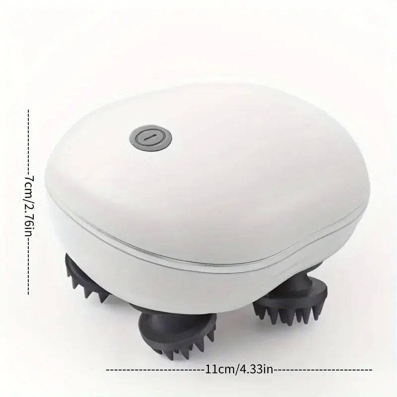 Electric Scalp Massager | Head, Neck & Body Kneading Stress Relief Device - ThriveMinded & WellHaven Co