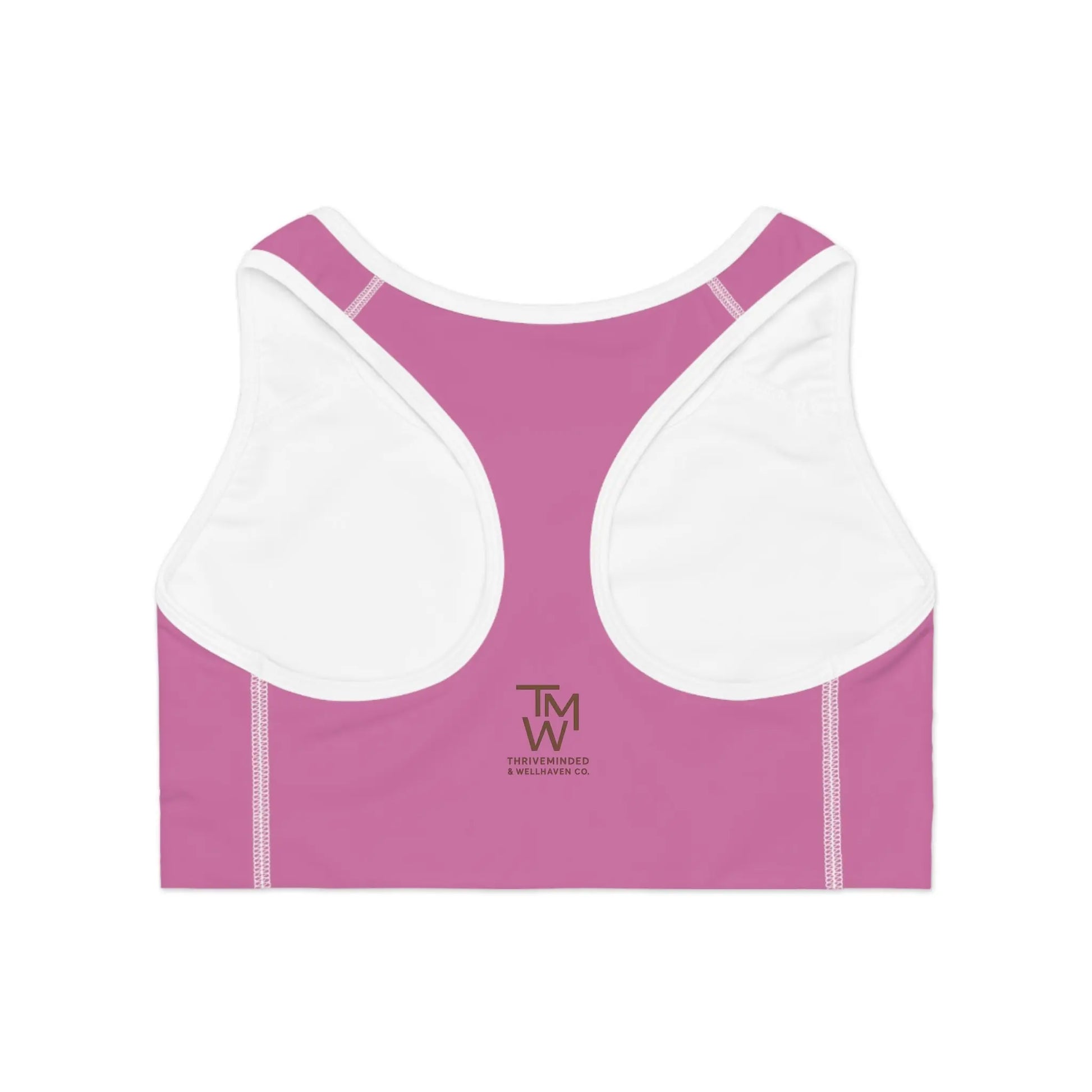 Elevate Your Lifestyle Sports Bra - Stylish Workout Top, Activewear for Fitness, Gym, Yoga, Athleisure, Gift for Her - ThriveMinded & WellHaven Co