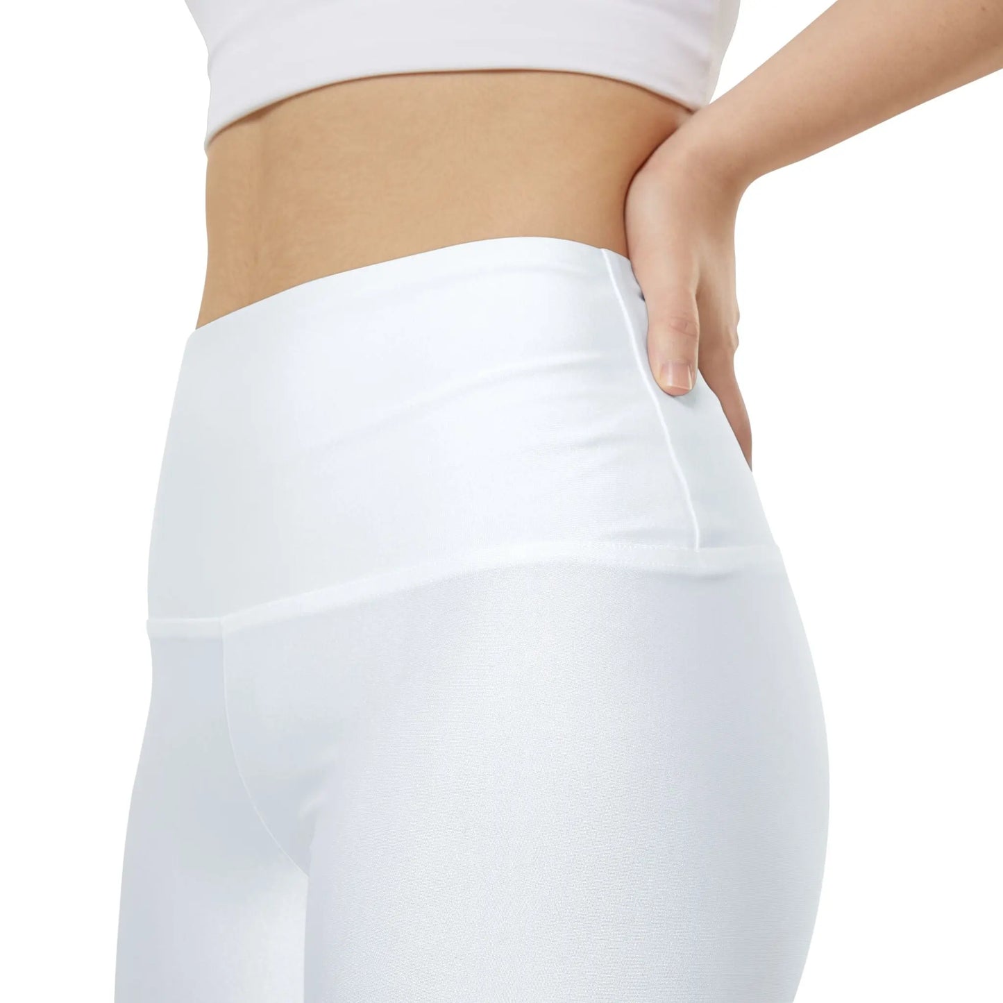 Elevate Your Workout Women’s Yoga Shorts – High Waist AOP Activewear by ThriveMinded & WellHaven Co - ThriveMinded & WellHaven Co