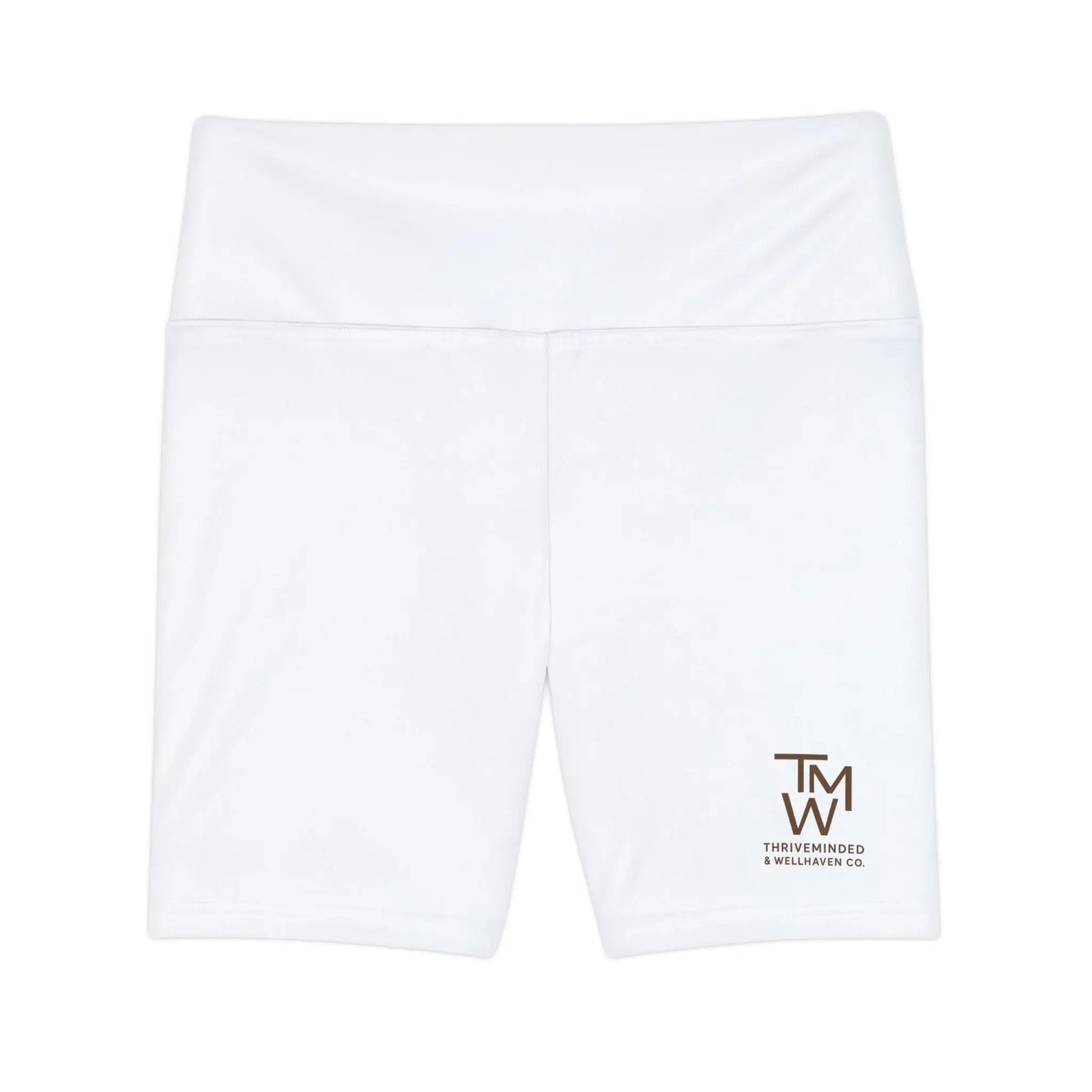 Elevate Your Workout Women’s Yoga Shorts – High Waist AOP Activewear by ThriveMinded & WellHaven Co - ThriveMinded & WellHaven Co