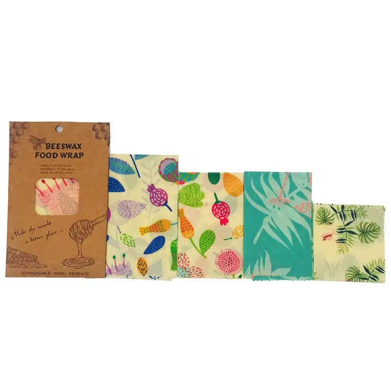 Environmental protection grade sustainable Beeswax Food Wraps - ThriveMinded & WellHaven Co