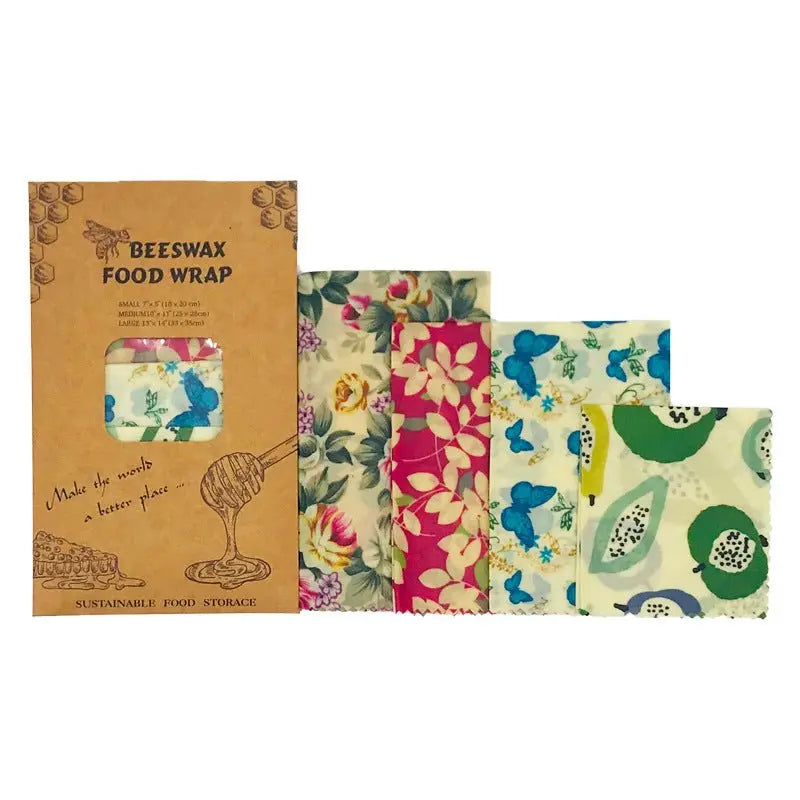 Environmental protection grade sustainable Beeswax Food Wraps - ThriveMinded & WellHaven Co