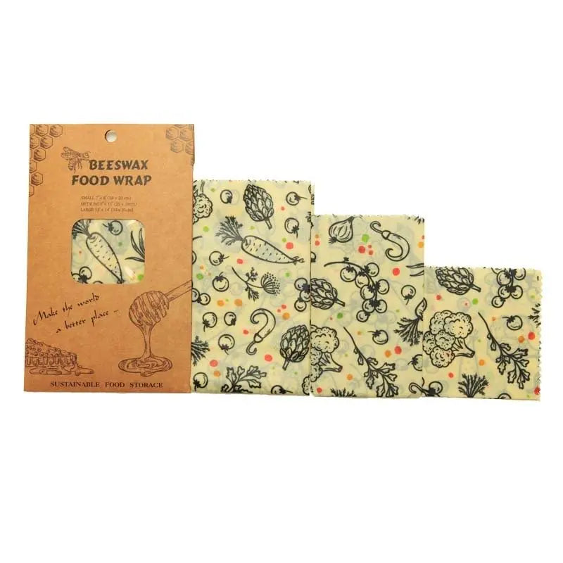 Environmental protection grade sustainable Beeswax Food Wraps - ThriveMinded & WellHaven Co