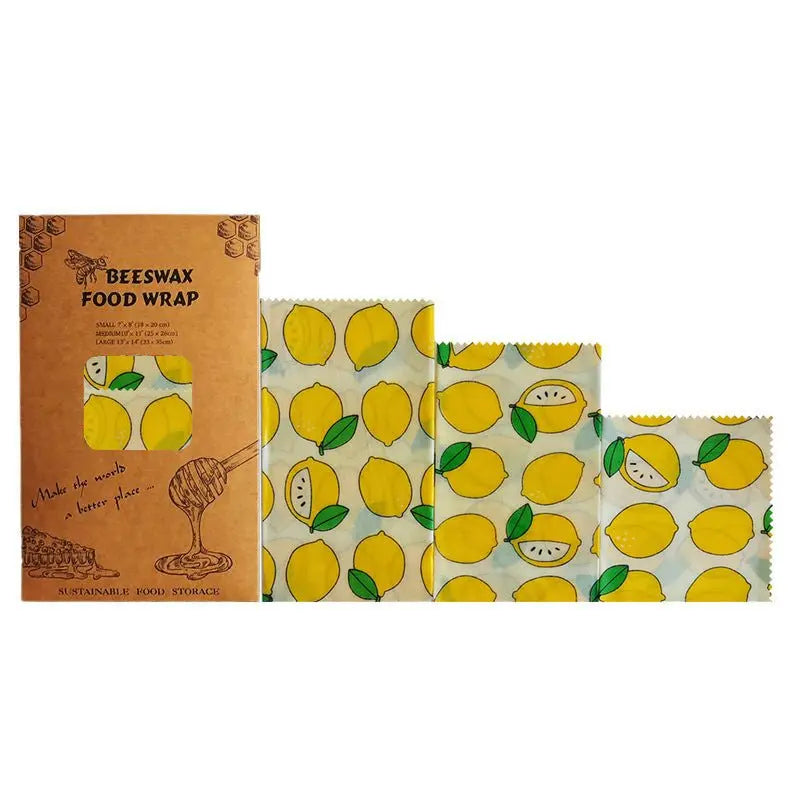 Environmental protection grade sustainable Beeswax Food Wraps - ThriveMinded & WellHaven Co