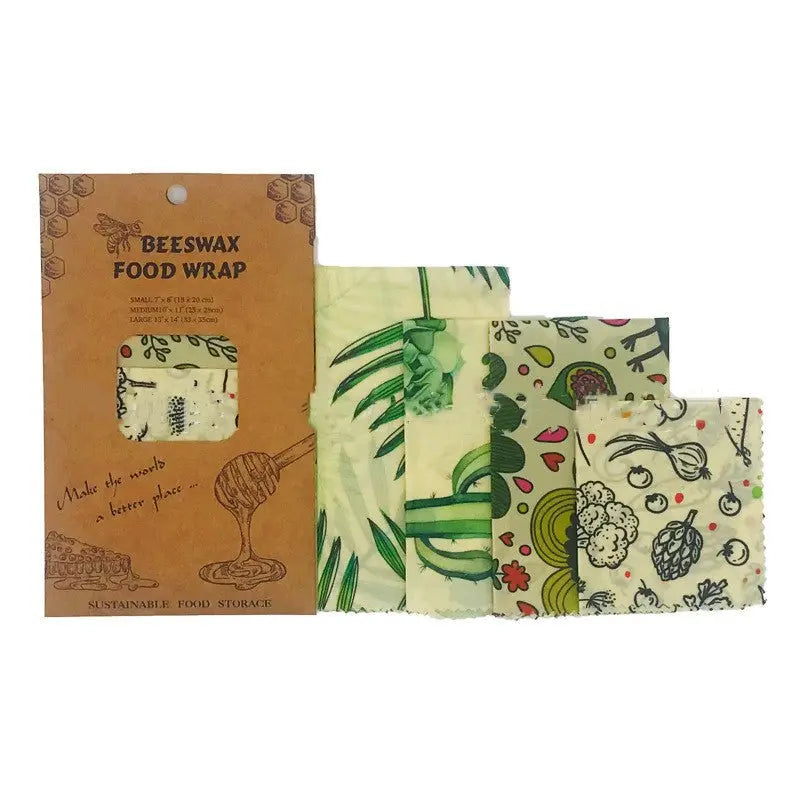 Environmental protection grade sustainable Beeswax Food Wraps - ThriveMinded & WellHaven Co