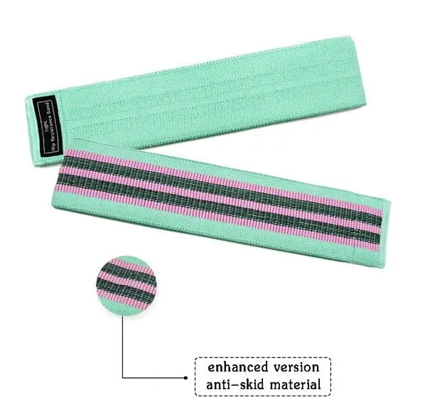 Fabric Resistance Bands – Non - Slip Workout Bands for Glutes, Legs & Full - Body Training - ThriveMinded & WellHaven Co
