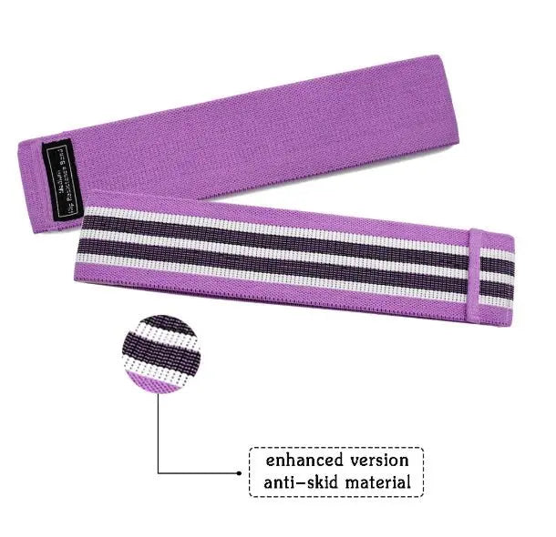Fabric Resistance Bands – Non - Slip Workout Bands for Glutes, Legs & Full - Body Training - ThriveMinded & WellHaven Co