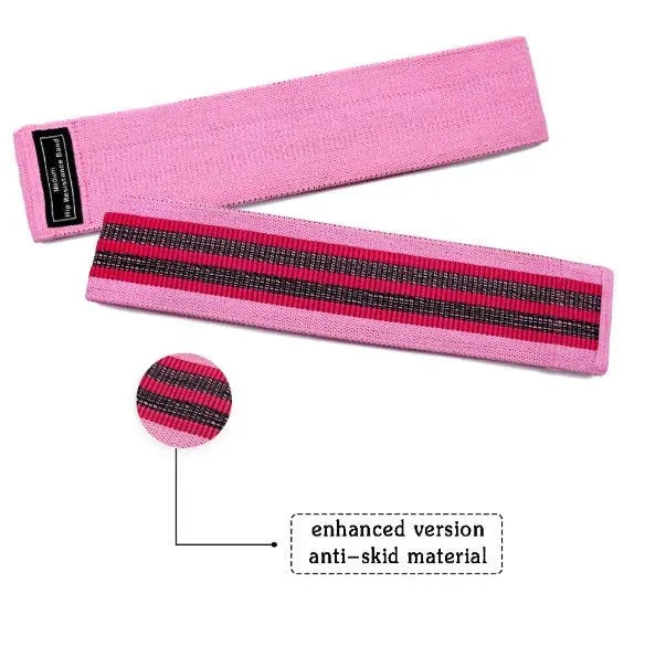 Fabric Resistance Bands – Non - Slip Workout Bands for Glutes, Legs & Full - Body Training - ThriveMinded & WellHaven Co