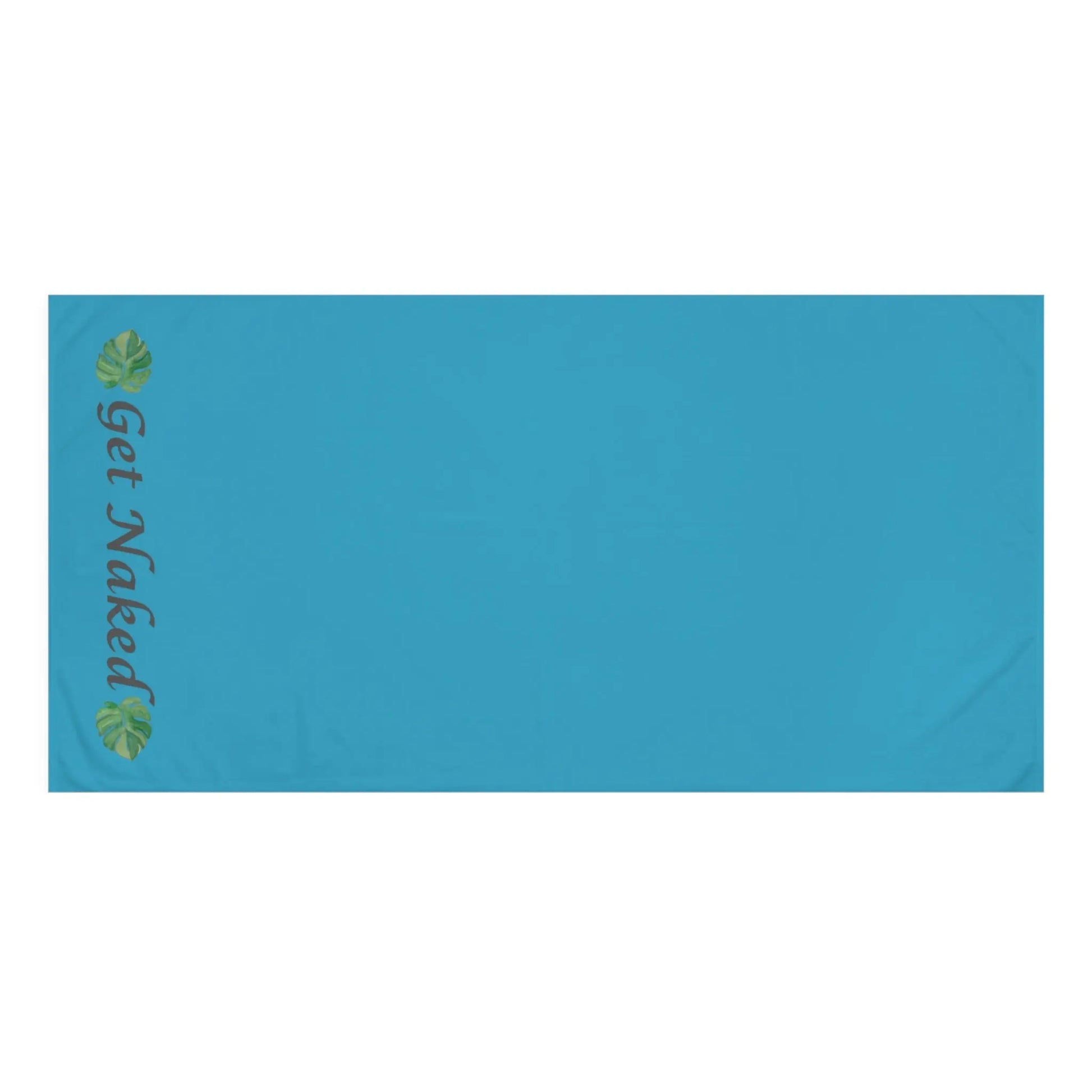 Get Naked" Mink - Cotton Bath Towel – Soft, Funny & Modern Bathroom Essential - ThriveMinded & WellHaven Co