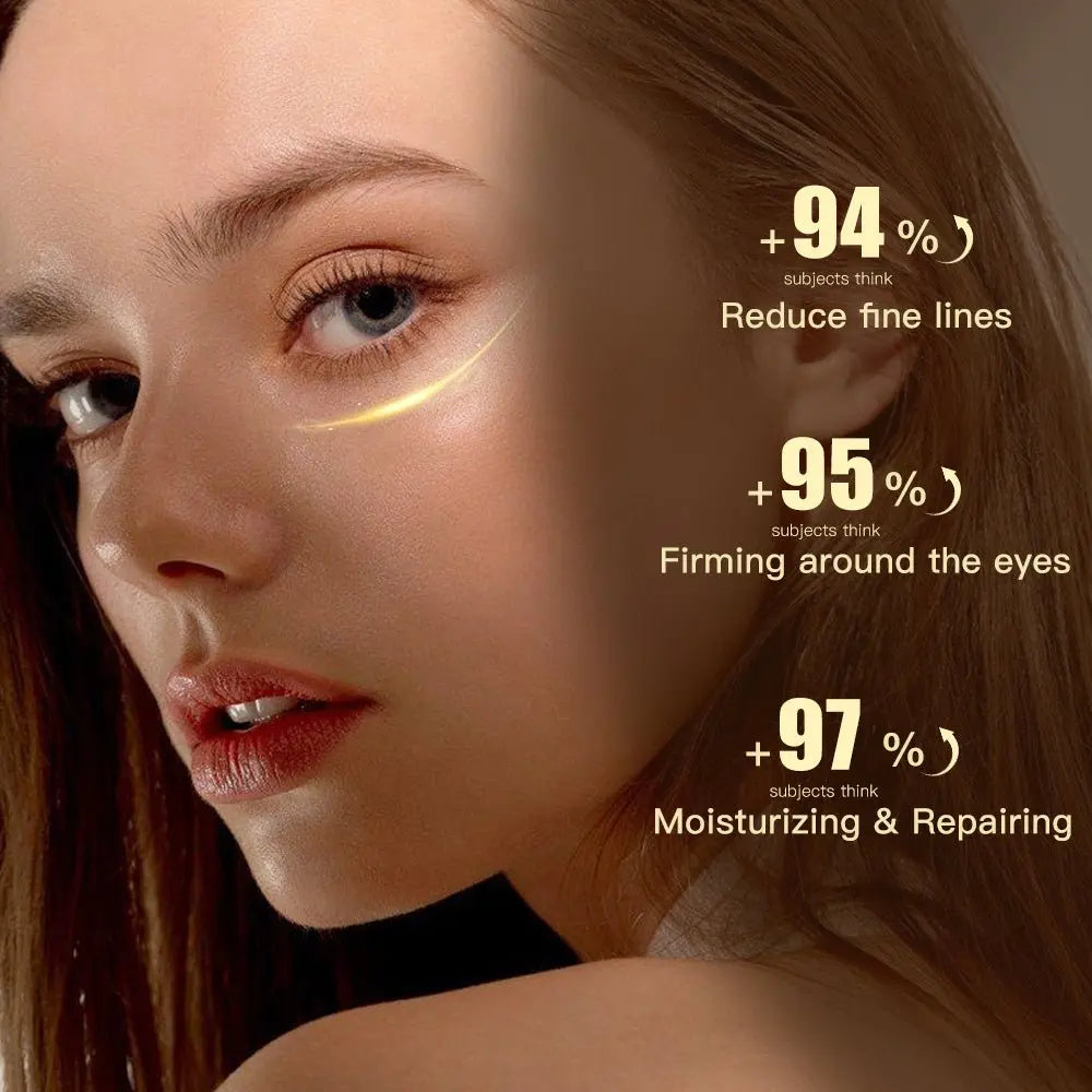 GUANJING Retinol Eye Cream – Vegan, Organic Anti - Aging & Whitening Moisturizer for Dark Circles & Wrinkles - ThriveMinded & WellHaven Co