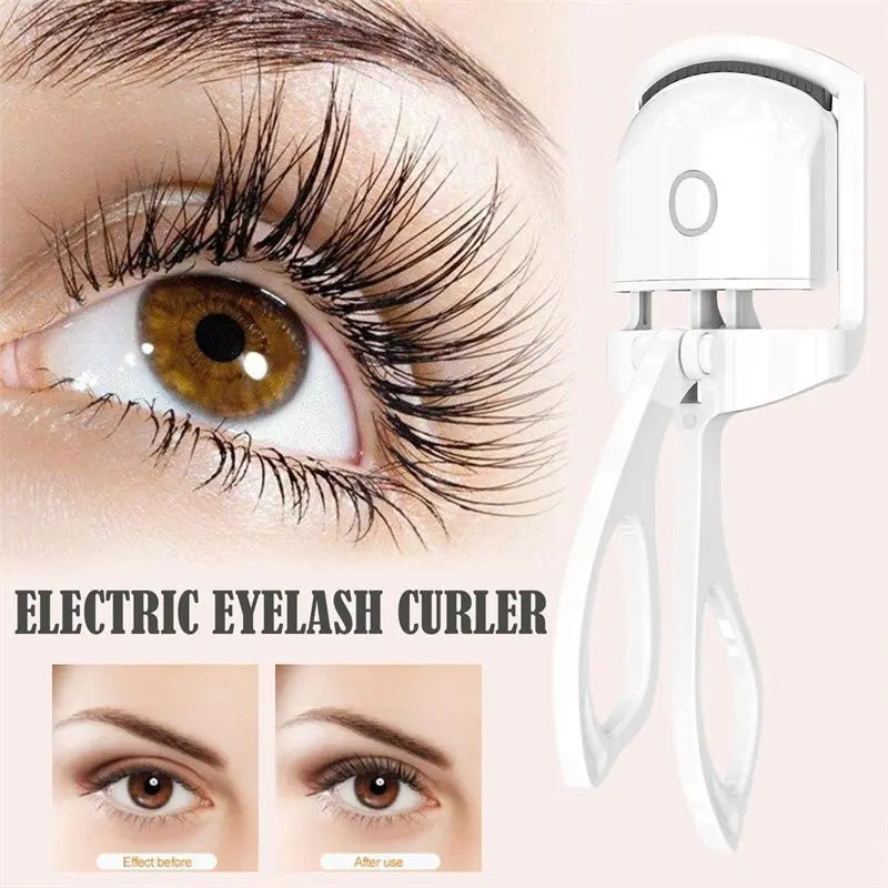 Heated Eyelash Curler | Portable Rechargeable Temperature Control Lash Tool - ThriveMinded & WellHaven Co