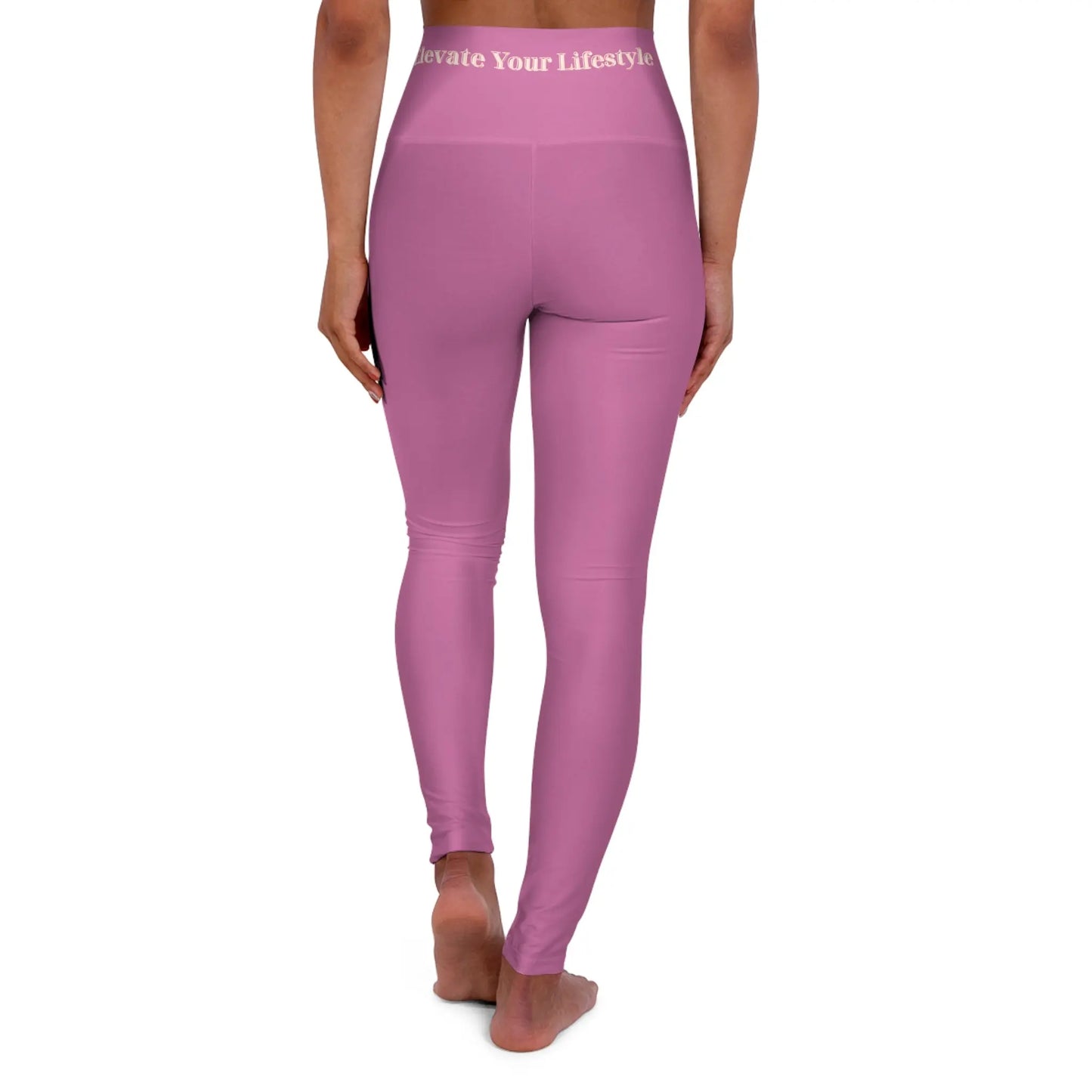 High Waisted Yoga Leggings - Elevate Your Lifestyle, Workout Gear, Fitness Wear, Activewear, Women's Leggings - ThriveMinded & WellHaven Co