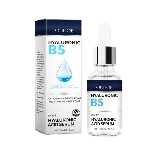 Hyaluronic B5 Acid Serum – Deep Hydration & Skin Repair | ThriveMinded & WellHaven Co - ThriveMinded & WellHaven Co