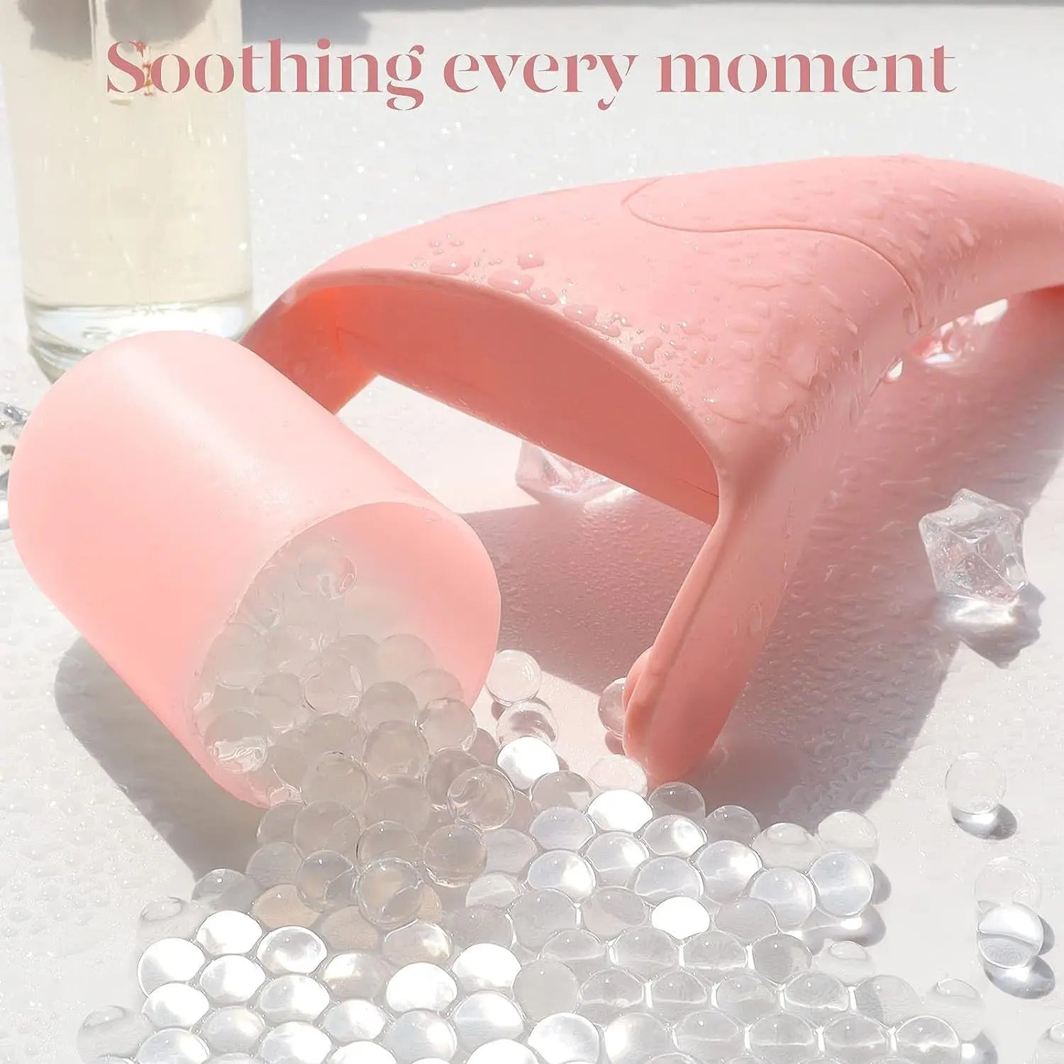 Ice Roller Massager | Facial Cooling Tool for Puffiness & Glowing Skin cjdropshiping