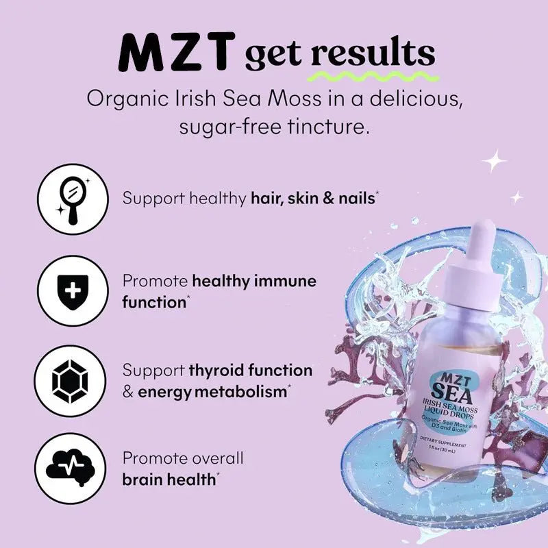 Ireland Seaweed Organic Liquid Drops - ThriveMinded & WellHaven Co