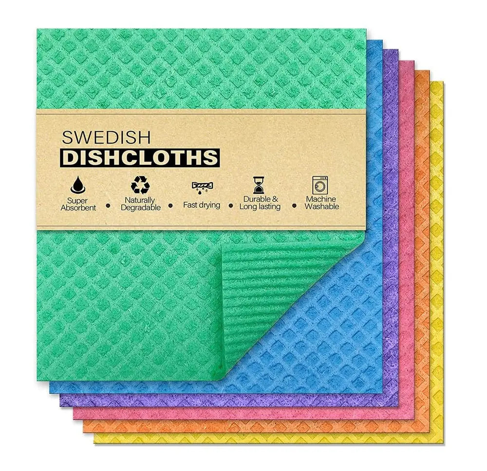 Organic Compostable Dishcloth - ThriveMinded & WellHaven Co