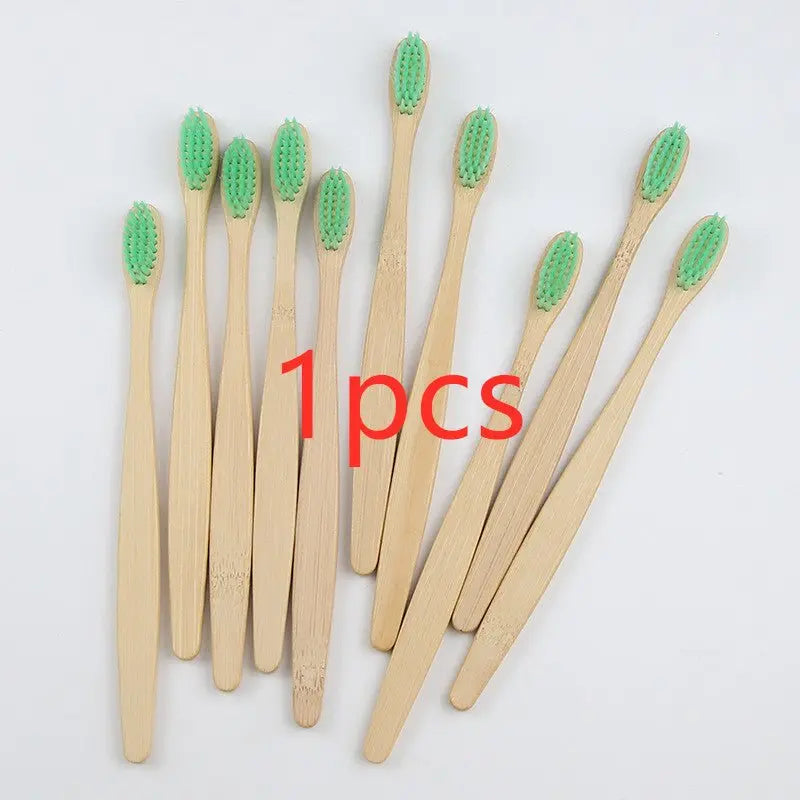 Rainbow Bamboo Toothbrush – Eco - Friendly, Stylish & Sustainable Oral Care - ThriveMinded & WellHaven Co