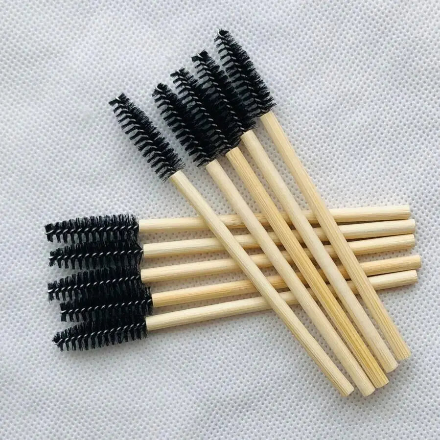 Reusable Bamboo Makeup Spoolie – Eco - Friendly Eyebrow & Lash Brush - ThriveMinded & WellHaven Co