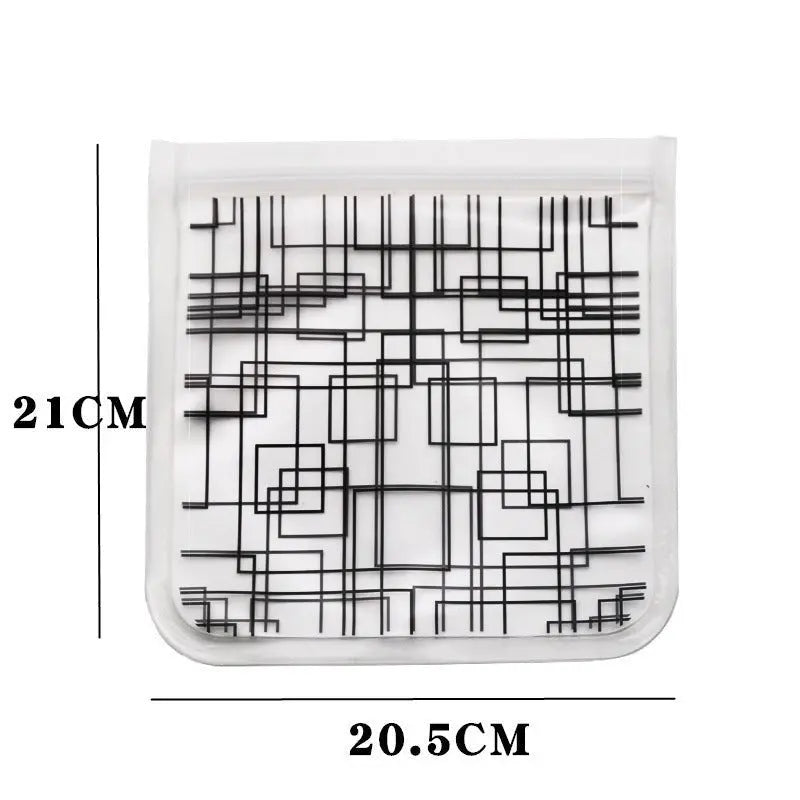 Reusable Food Preservation Storage Bags – Airtight, Leakproof & Eco - Friendly - ThriveMinded & WellHaven Co