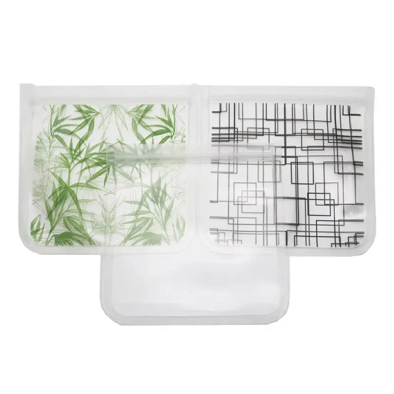 Reusable Food Preservation Storage Bags – Airtight, Leakproof & Eco - Friendly - ThriveMinded & WellHaven Co
