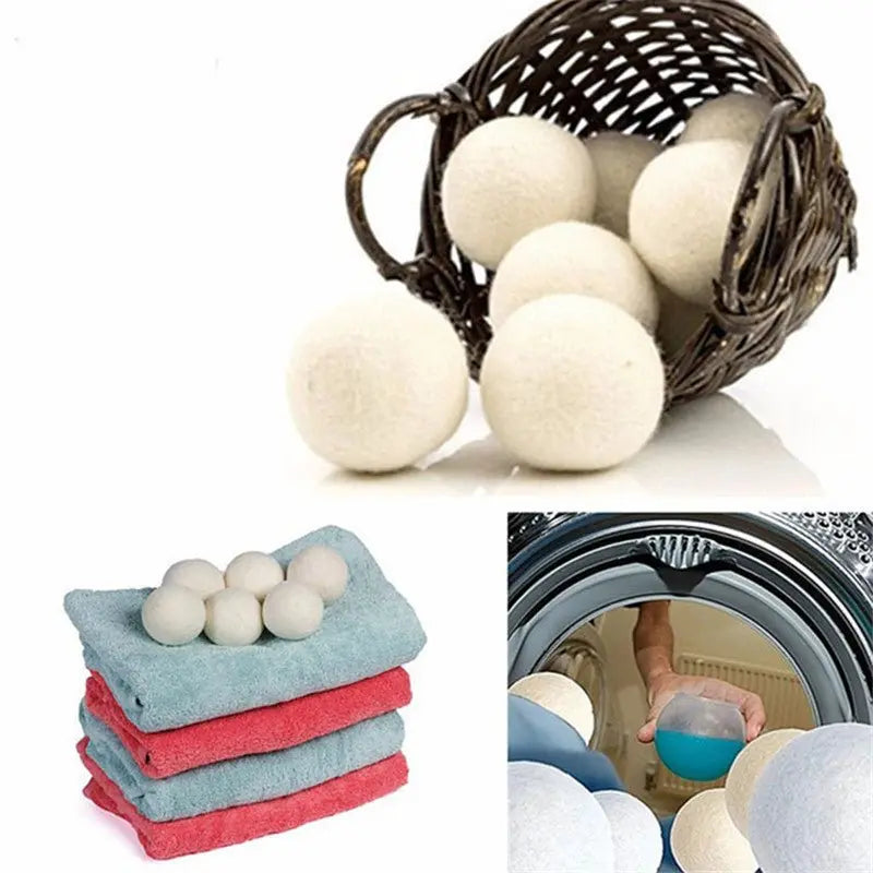 Reusable Organic Wool Dryer Balls - ThriveMinded & WellHaven Co
