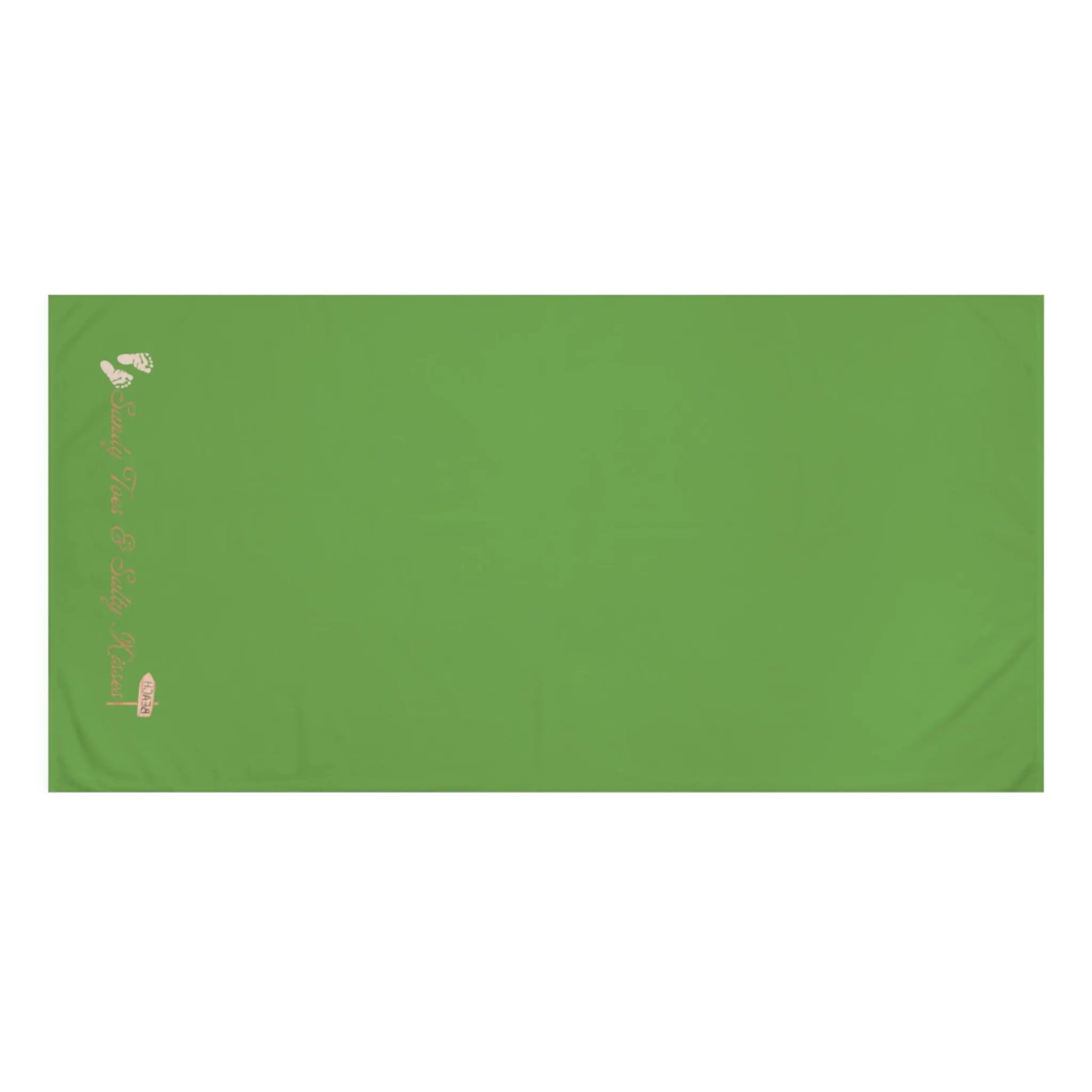 Sandy Toes & Salty Kisses" Mink - Cotton Bath Towel – Soft, Coastal - Inspired & Luxuriously Absorbent - ThriveMinded & WellHaven Co