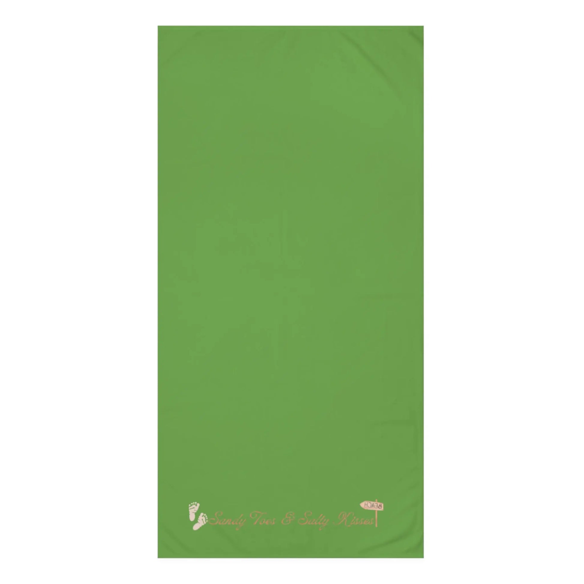 Sandy Toes & Salty Kisses" Mink - Cotton Bath Towel – Soft, Coastal - Inspired & Luxuriously Absorbent - ThriveMinded & WellHaven Co