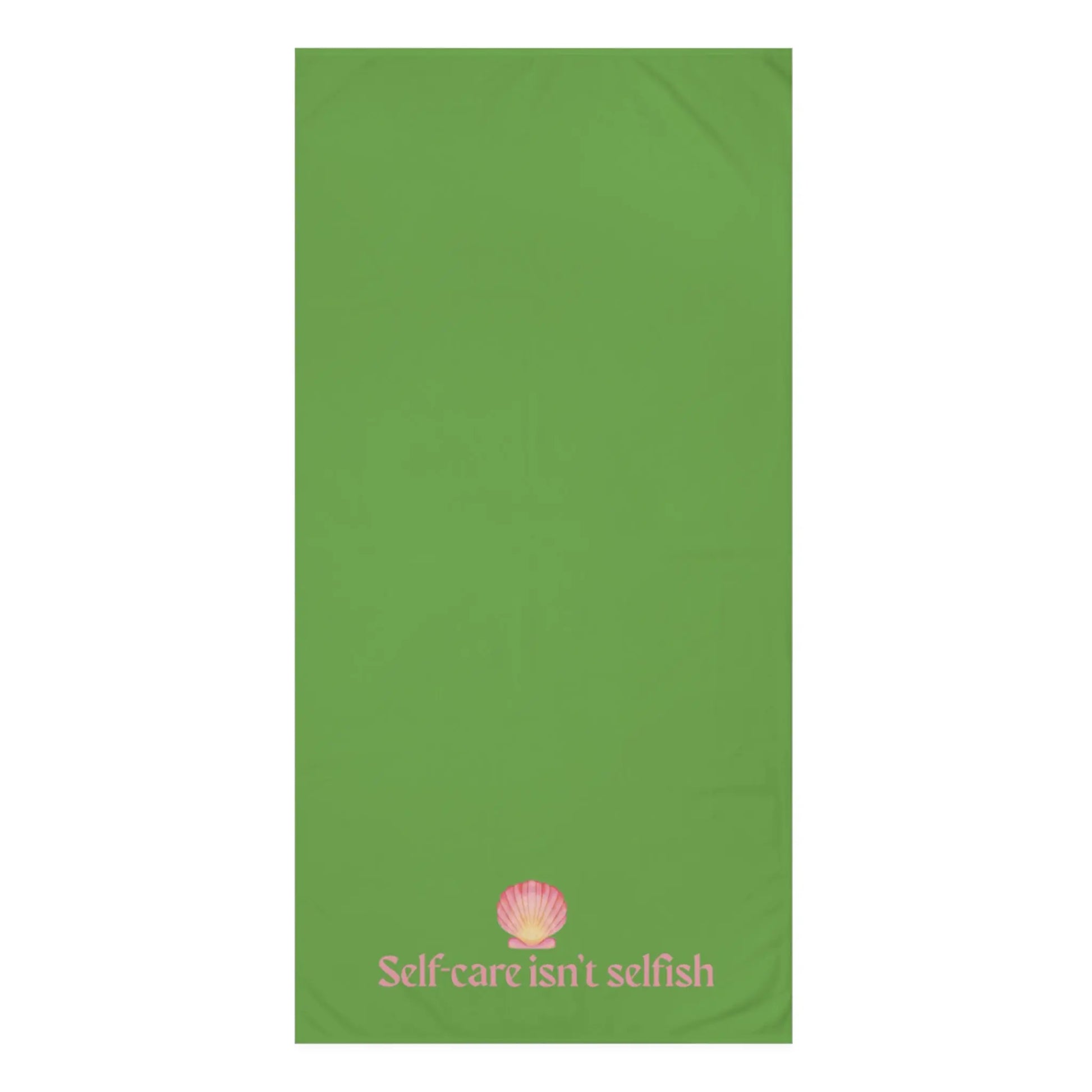 Self - Care Isn’t Selfish" Mink - Cotton Bath Towel – Soft, Luxurious & Wellness - Inspired - ThriveMinded & WellHaven Co