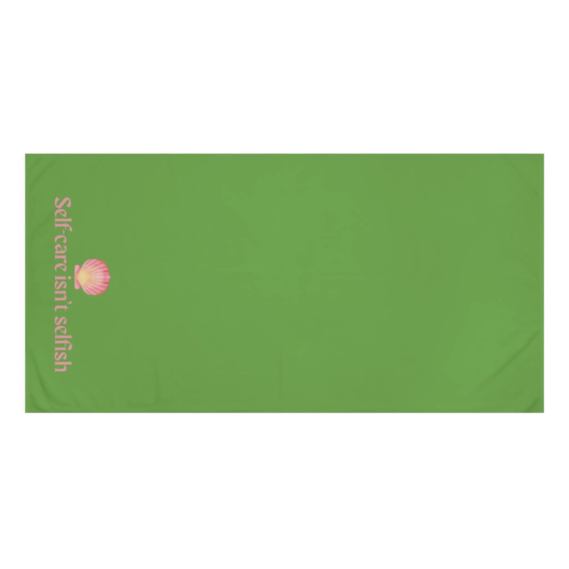 Self - Care Isn’t Selfish" Mink - Cotton Bath Towel – Soft, Luxurious & Wellness - Inspired - ThriveMinded & WellHaven Co