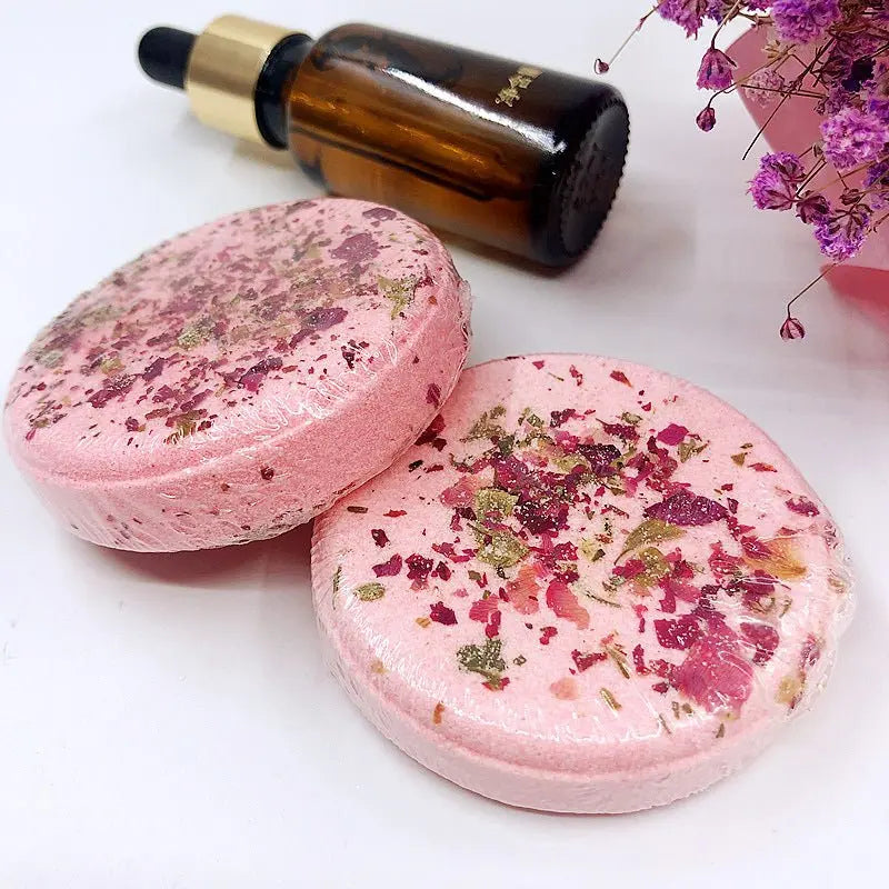 Set of 6 Aromatherapy Shower & Bath Tablets | Essential Oils Spa Tablets for Relaxation & Wellness - ThriveMinded & WellHaven Co