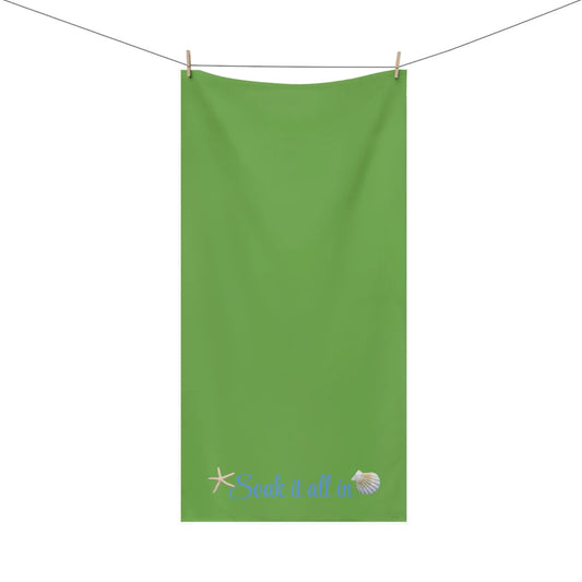 Soak It All In" Mink - Cotton Bath Towel – Soft, Absorbent & Spa - Inspired - ThriveMinded & WellHaven Co