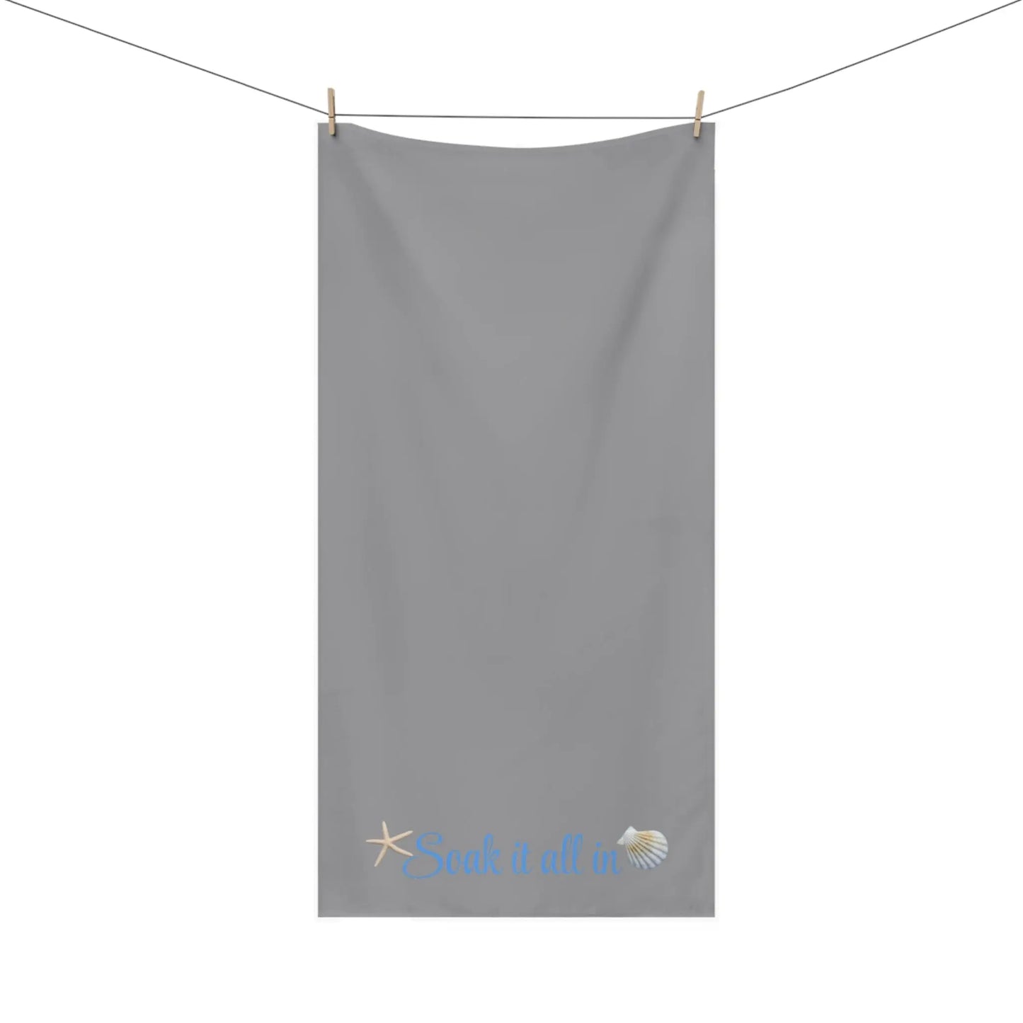Soak It All In" Mink - Cotton Bath Towel – Soft, Absorbent & Spa - Inspired - ThriveMinded & WellHaven Co