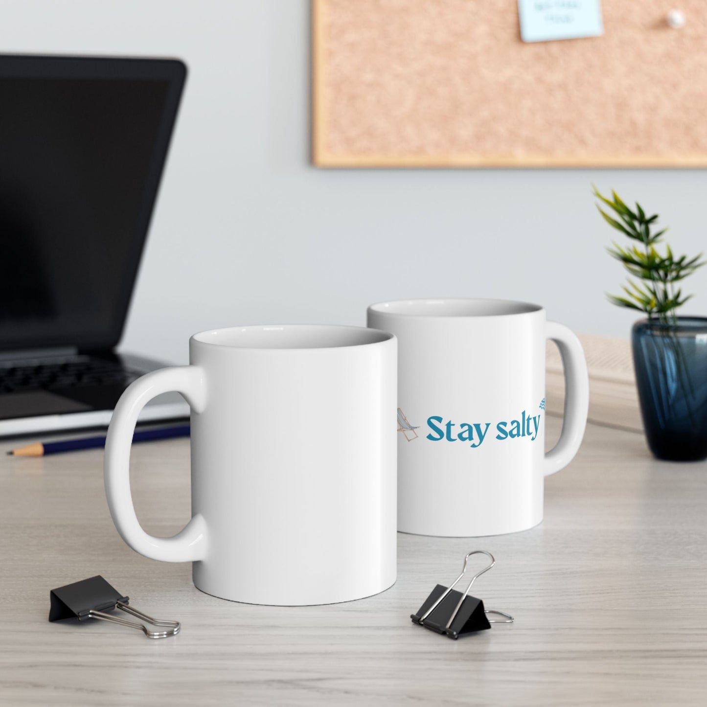 Stay Cozy Ceramic Mug, 11oz or 15oz Coffee Cup, Gift for Relaxation, Beach Lovers, Vacation Vibes, Cosy Home Décor - ThriveMinded & WellHaven Co