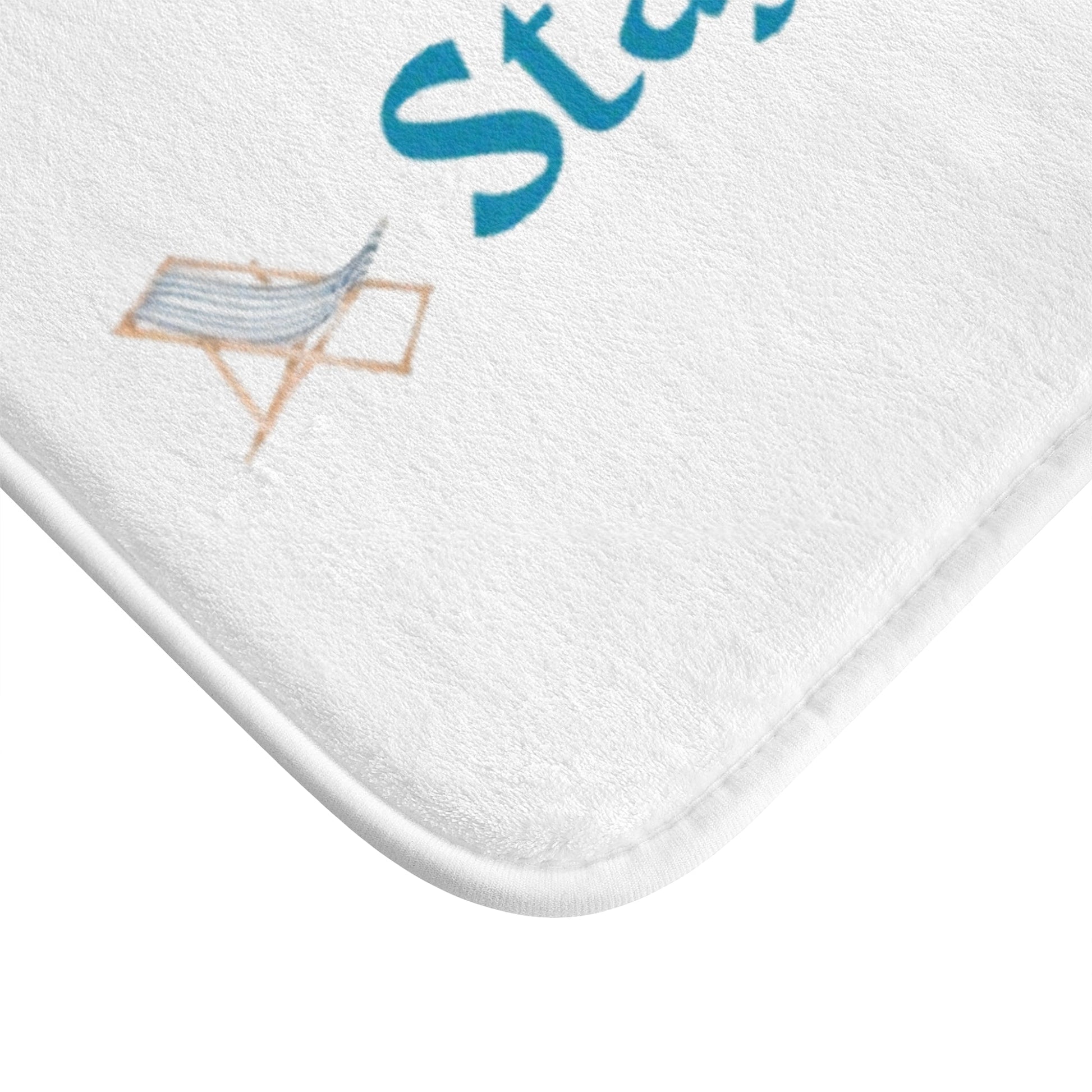 Stay Salty Bath Mat, Coastal Decor, Beach House Accessory, Summer Vibes, Bathroom Rug, Gift for Ocean Lovers - ThriveMinded & WellHaven Co
