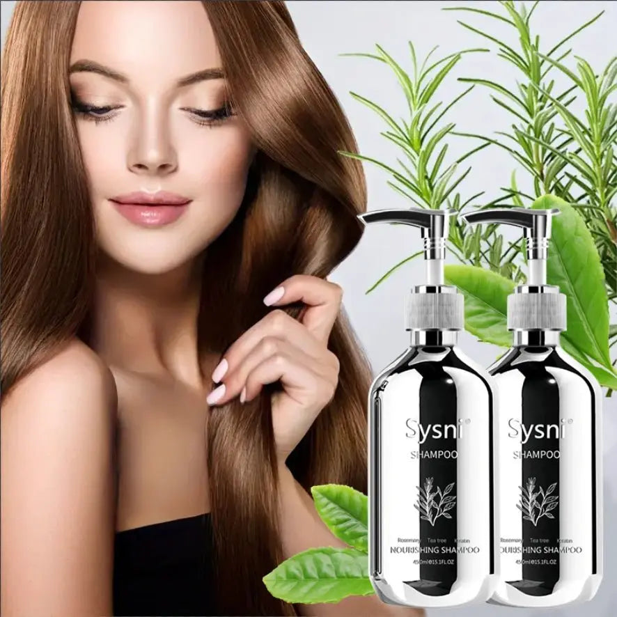 Sysni Organic Rosemary & Tea Tree Shampoo – Keratin Formula for Hair Growth & Scalp Refresh - ThriveMinded & WellHaven Co