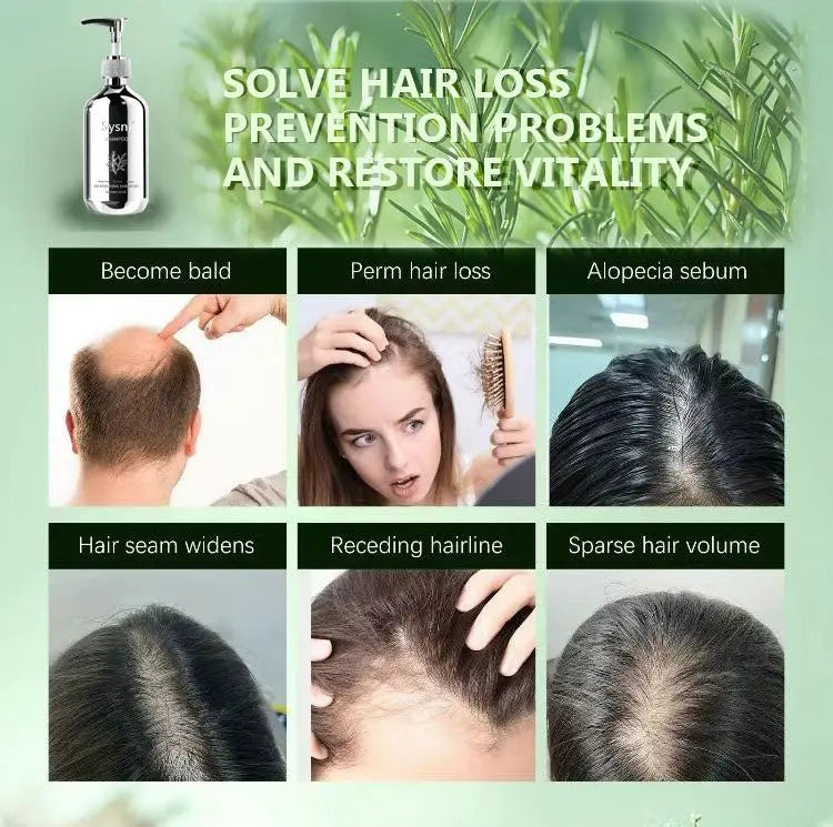 Sysni Organic Rosemary & Tea Tree Shampoo – Keratin Formula for Hair Growth & Scalp Refresh - ThriveMinded & WellHaven Co