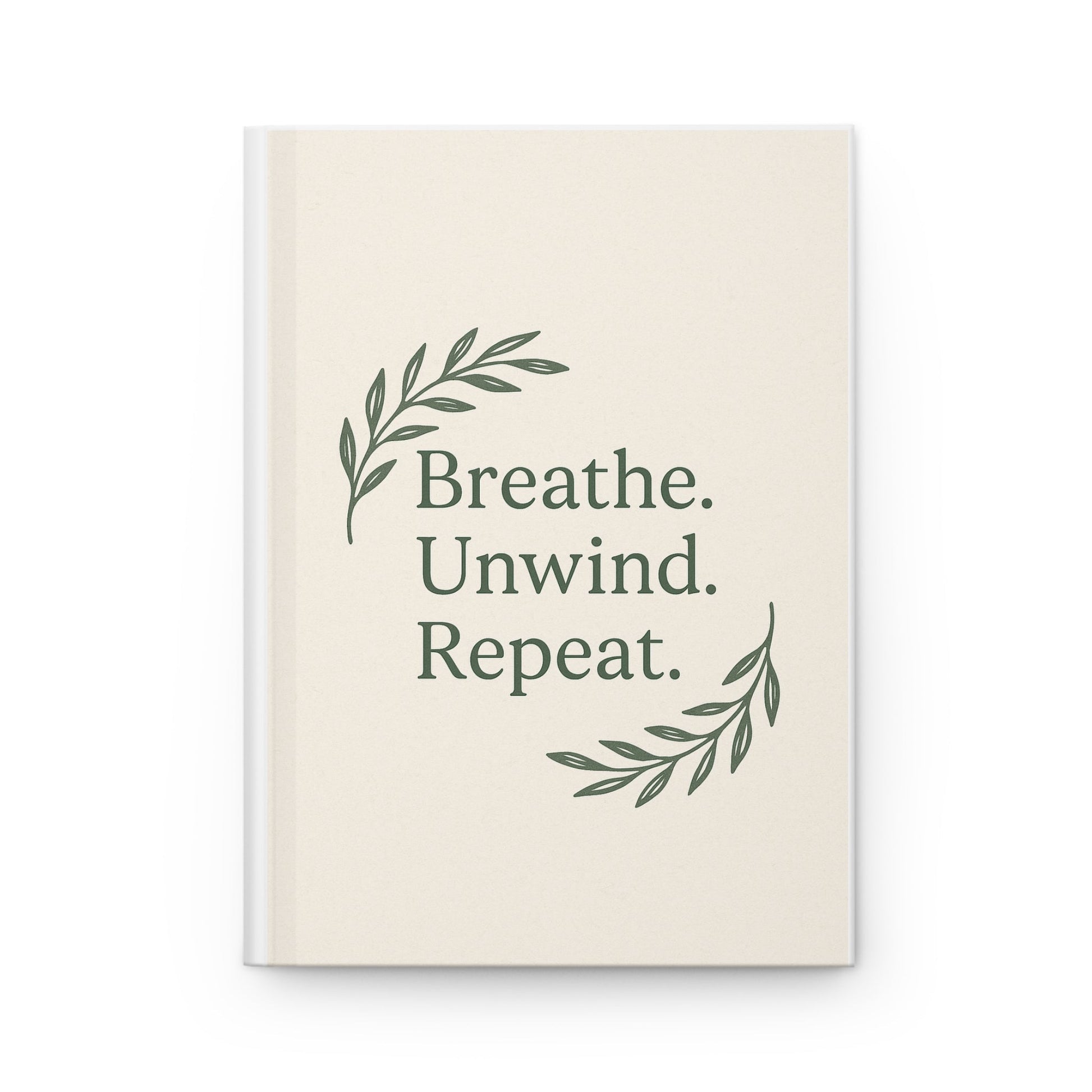 Thoughtful Hardcover Journal for Reflection and Growth - ThriveMinded & WellHaven Co