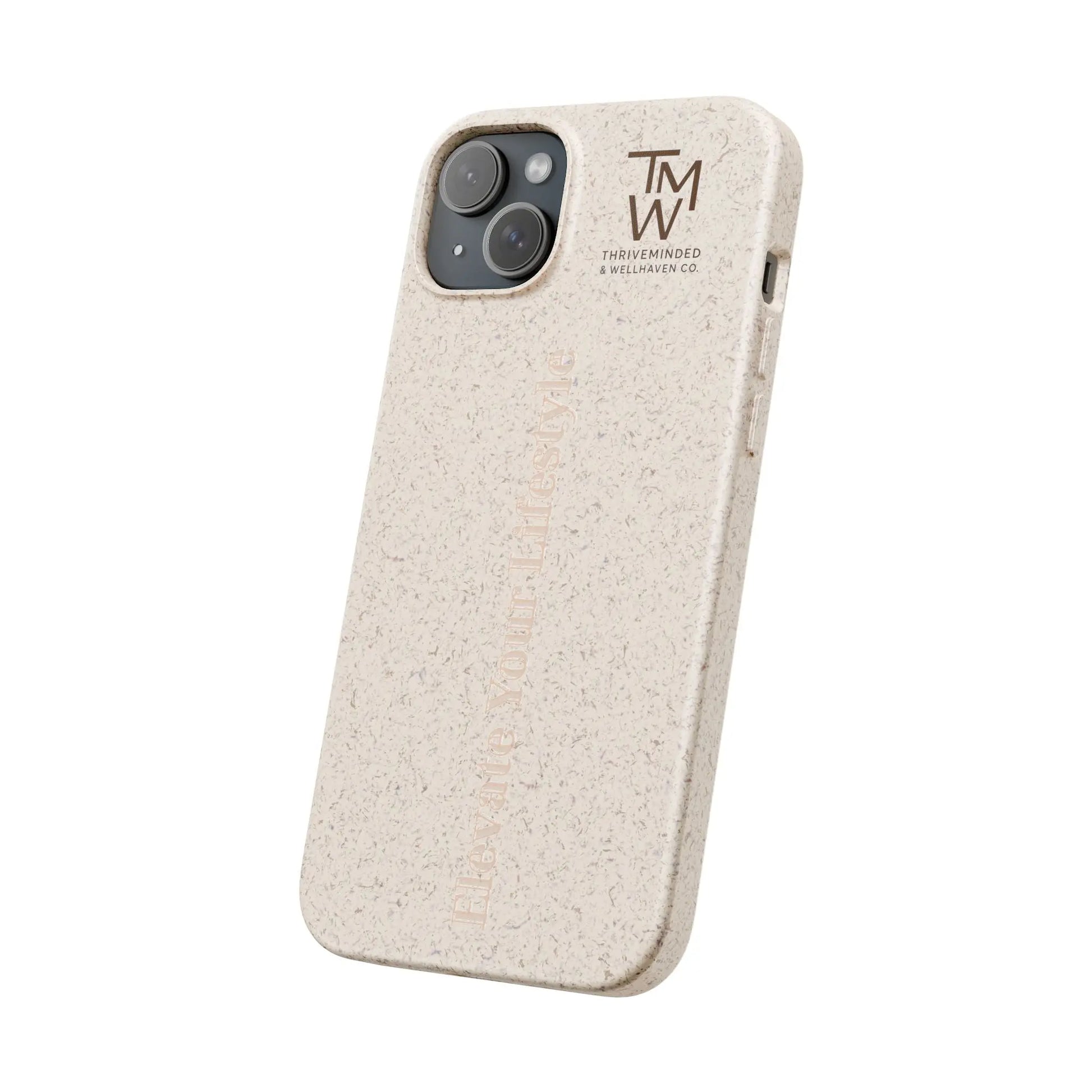 ThriveMinded & WellHaven Co Eco - Friendly Phone Case | Biodegradable Sustainable Mobile Cover - ThriveMinded & WellHaven Co